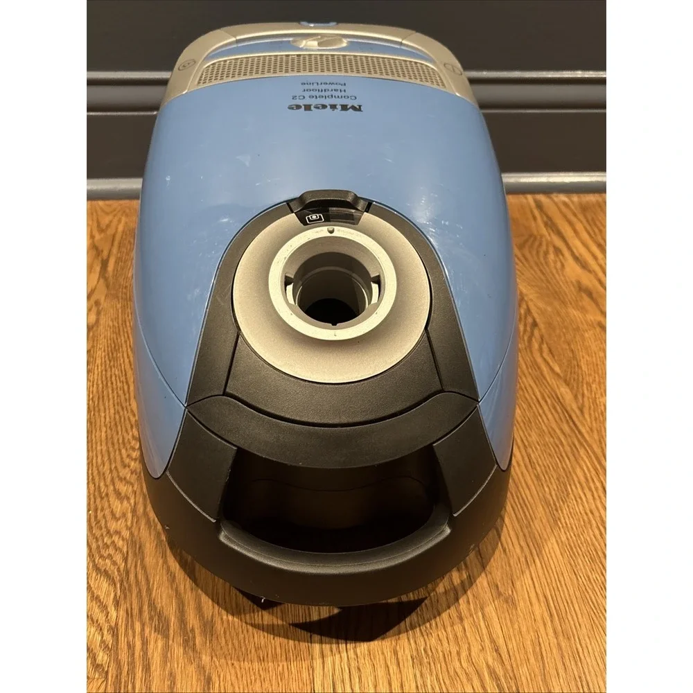 Miele C2 Hardfloor PowerLine Canister Vacuum Blue SFAE0 Base & Hose Only
